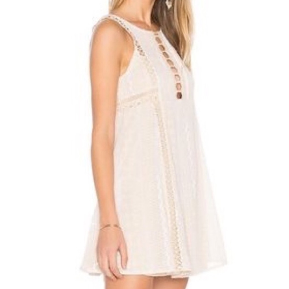 Free People “Wherever you go” ivory dress - Picture 4 of 6